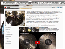 Tablet Screenshot of deepgroovesmastering.com